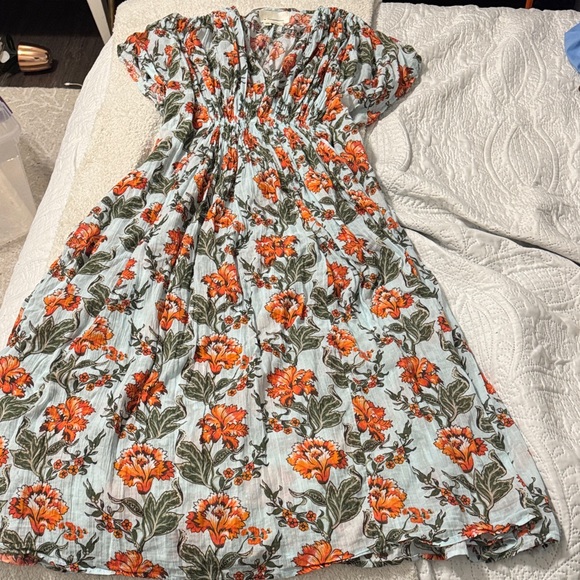 ANTHROPOLOGIE V-Neck Floral Kaftan
One size - Picture 3 of 8